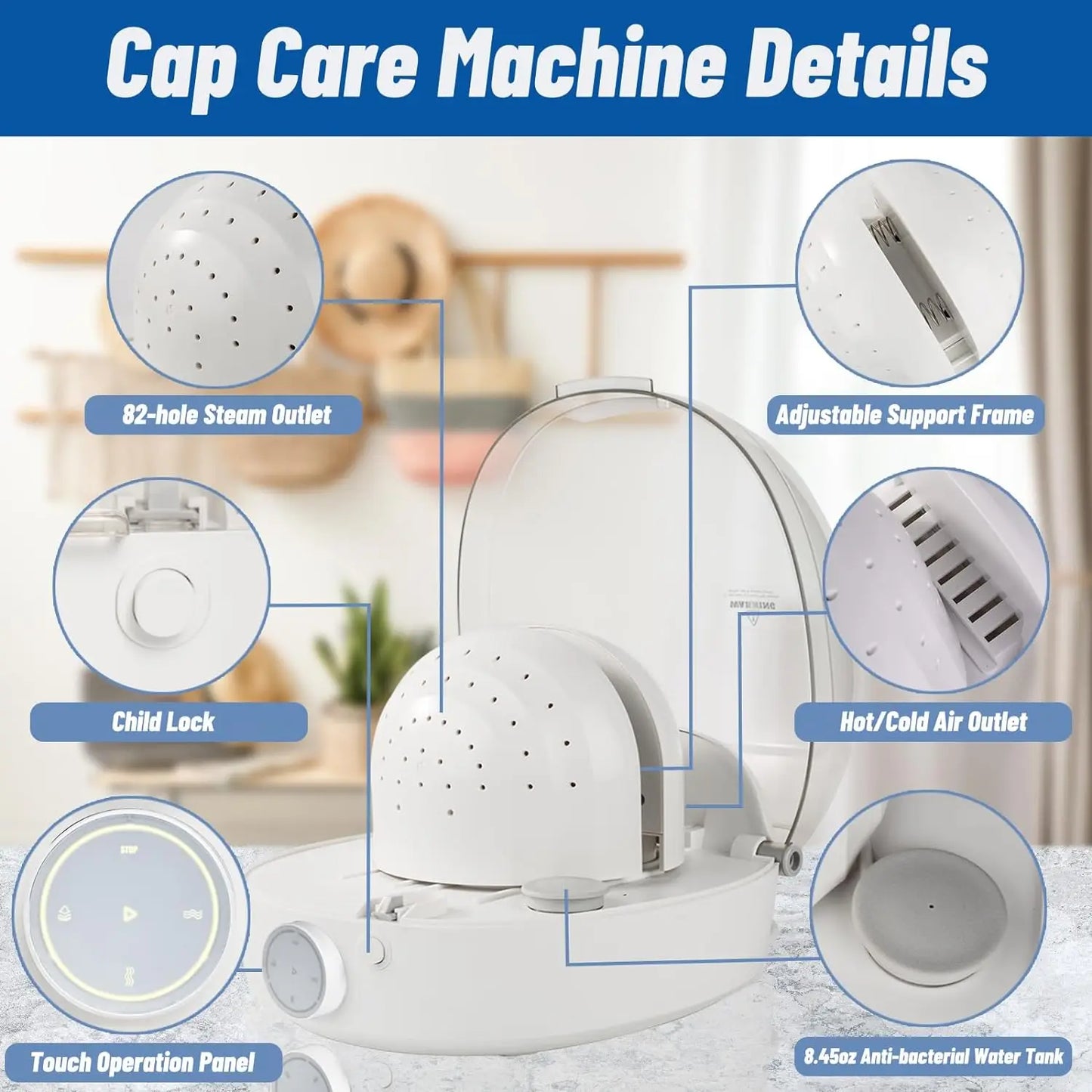 CapRevive™ Pro Hat Steamer — Restore Any Cap Like It Just Came Out the Box